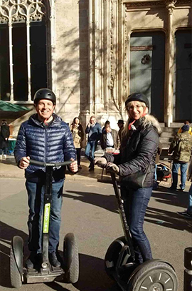 Segway and bike tour, the best tours of the historical center and the City of Arts and Sciences.